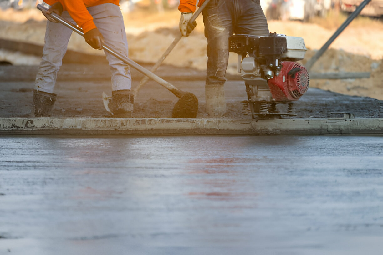 Concrete driveway repair