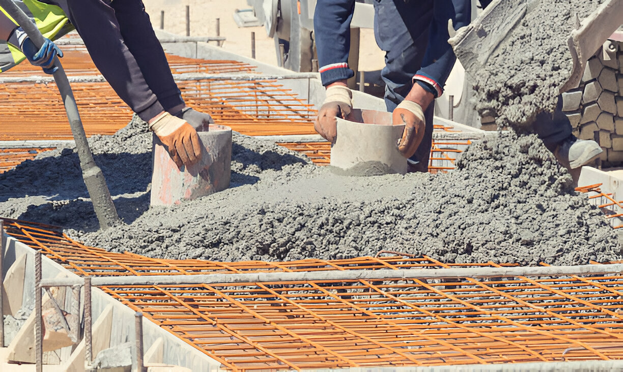 Foundation repair - concrete and rebar work